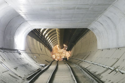 Central Tunneling